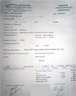 Facture d'insertion d'annonce légale